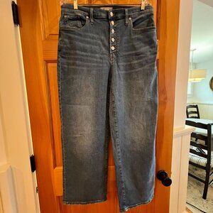 Madewell Size 31 Wide Leg Jean